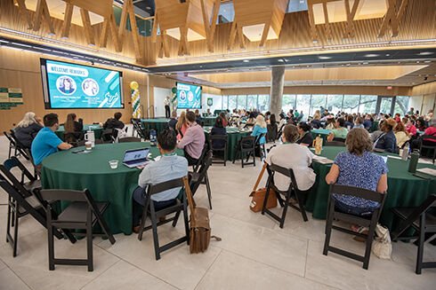 General view of the AI in Education Summit at USF